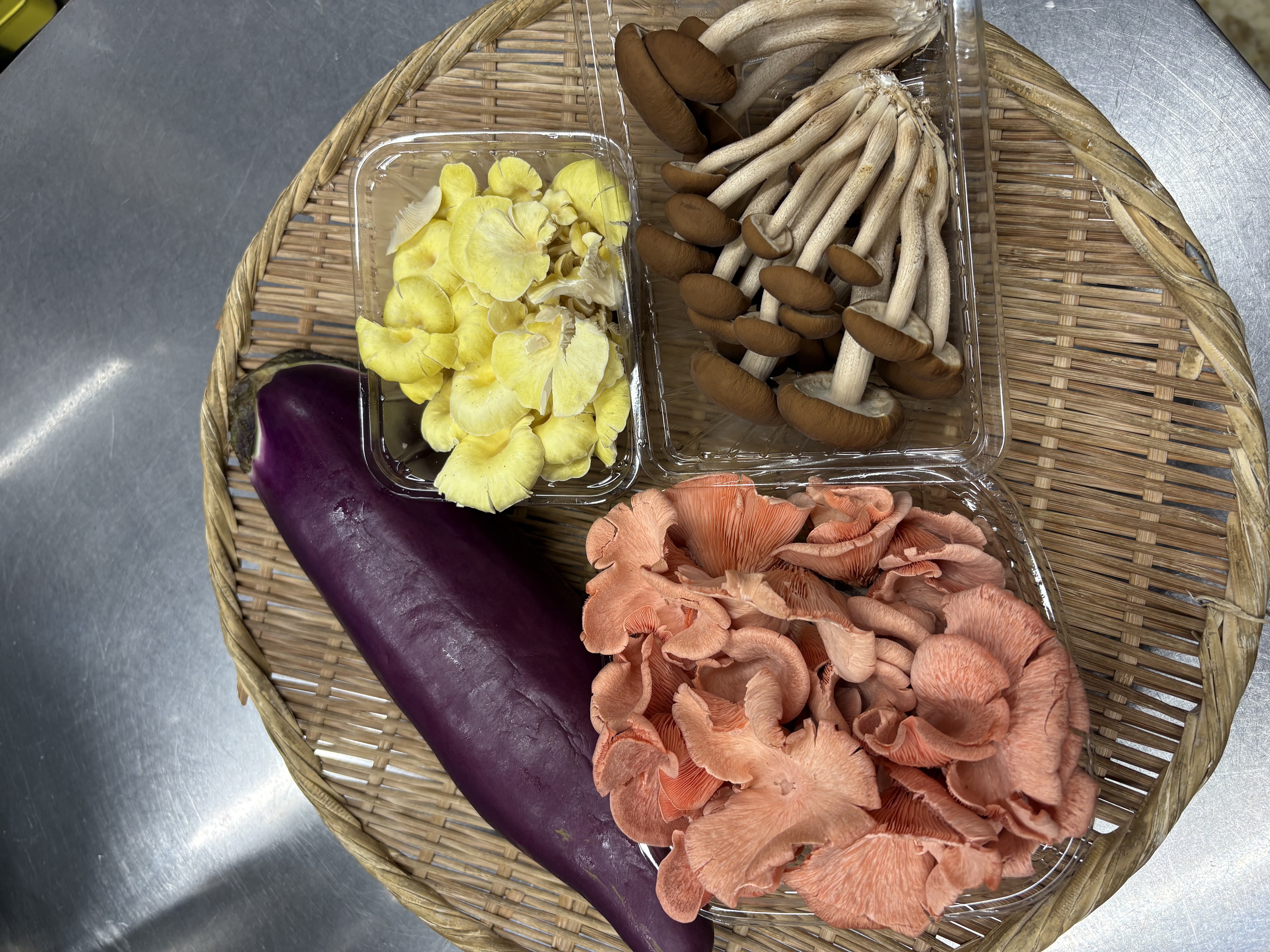 旬のきのこ天ぷら盛り合わせ