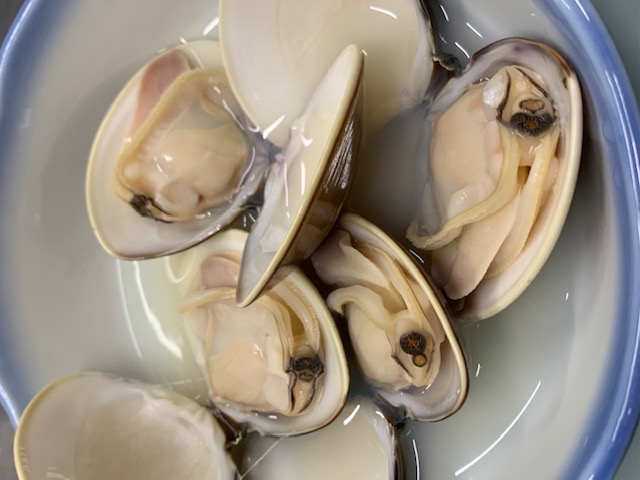ハマグリの酒蒸し