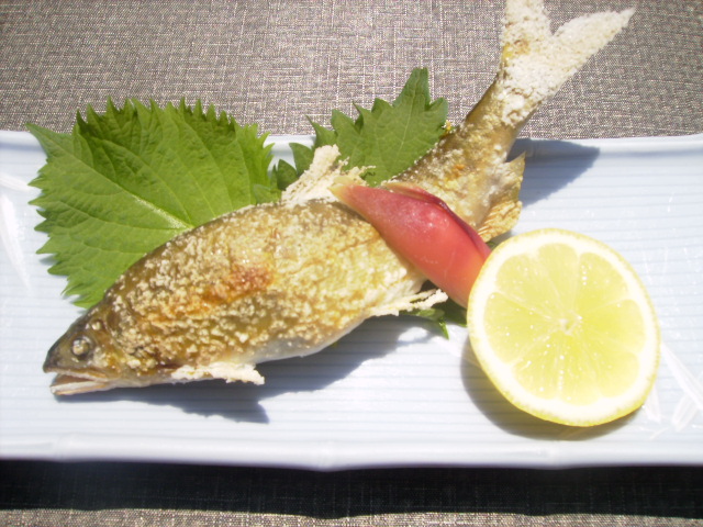 鮎の塩焼き